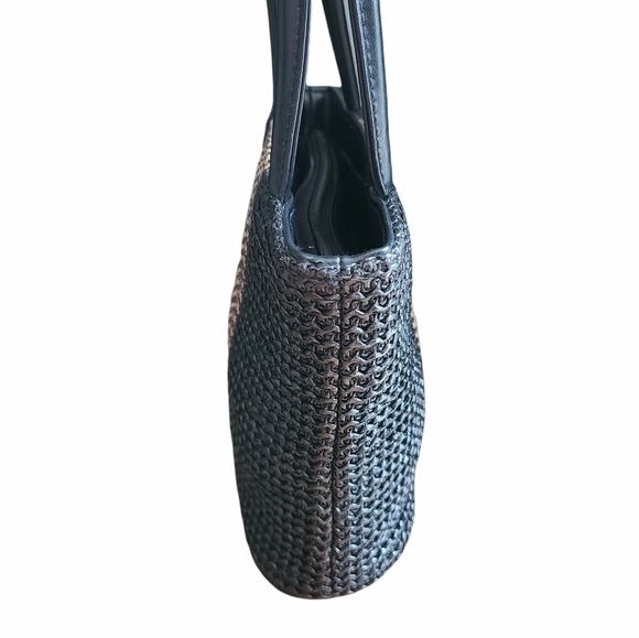 Sharif Black and Tan Mini Bag - Picture 4 of 11